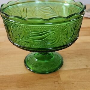 Vintage E O Brody Co Pressed Glass Made in USA